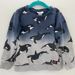Jonas Claesson H&M Killer Whale Sweatshirt